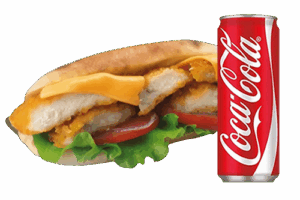 Menu sandwich tenders